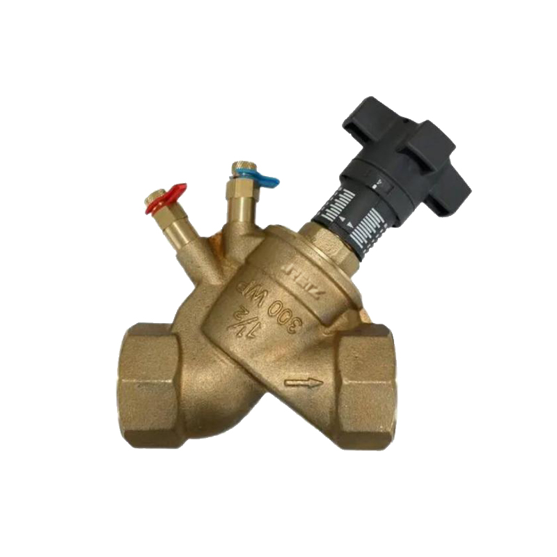 RETZ进口品质 黄铜内螺纹平衡阀