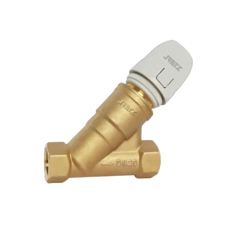RETZ进口品质 黄铜内螺纹动态平衡电动二通阀