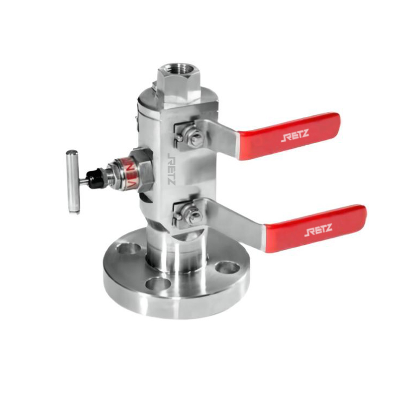 RETZ进口品质 压力表泄放球形阀 双隔离排放阀