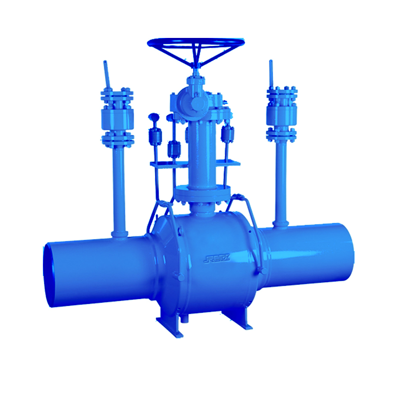 RETZ进口品质 埋地式燃气安全双放散球阀