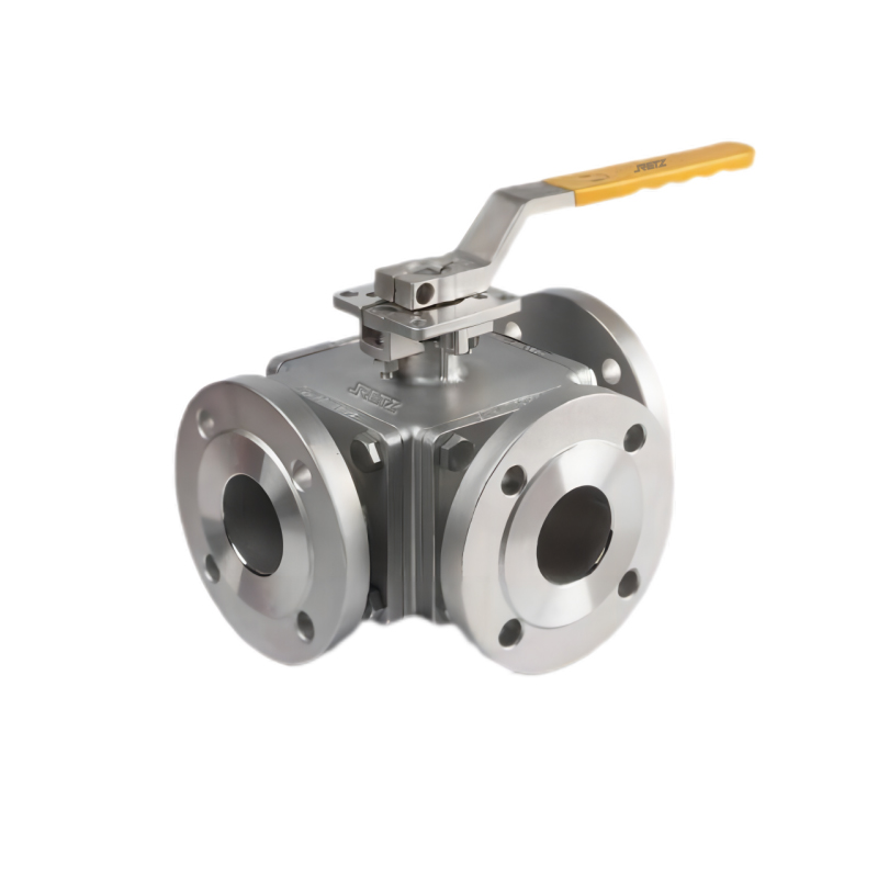 RETZ进口品质 法兰三通球阀