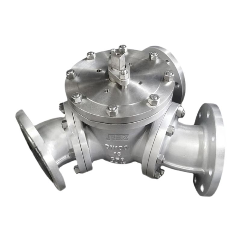 RETZ进口品质 90°度角粉体切换Y型三通球阀