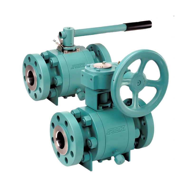 RETZ进口品质 锻钢法兰高压球阀