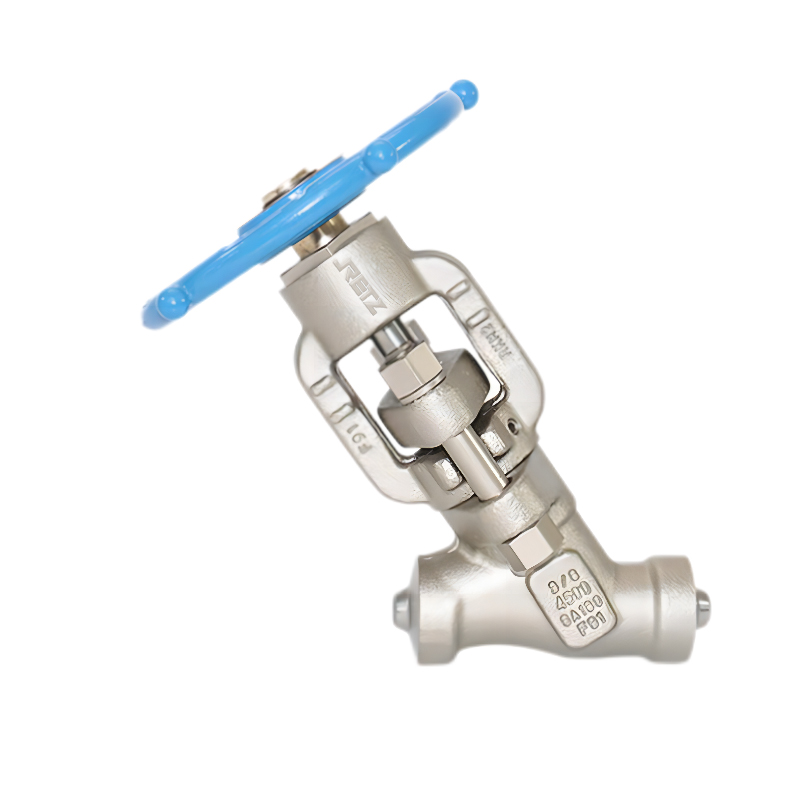 RETZ进口品质 高温高压Y形截止阀 工艺阀