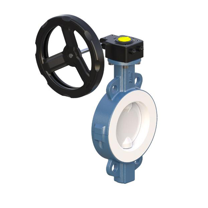 RETZ进口品质 耐酸碱衬氟蝶阀