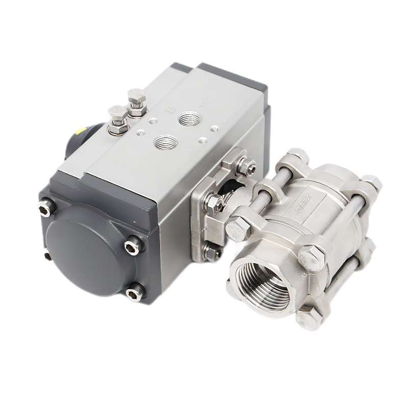 RETZ进口品质 气动内螺纹陶瓷球阀