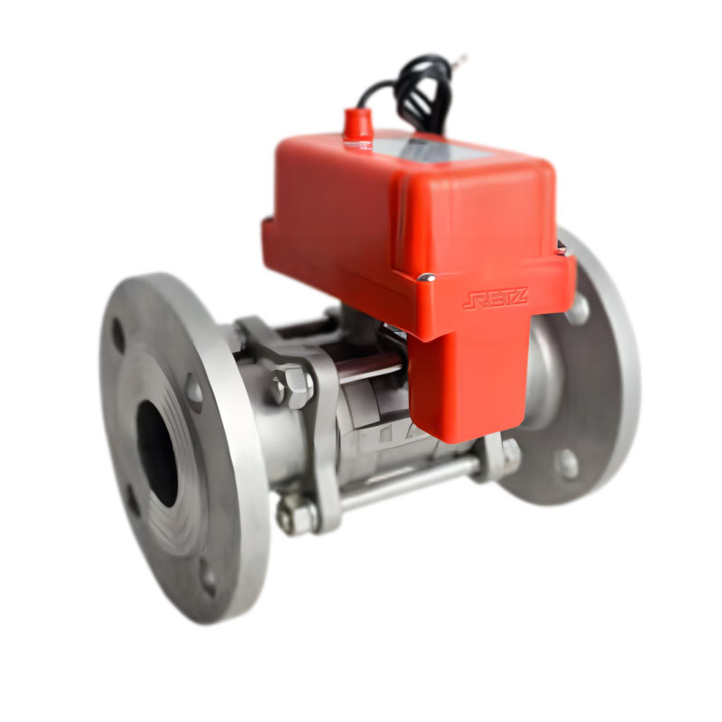 RETZ进口品质 电动法兰陶瓷球阀