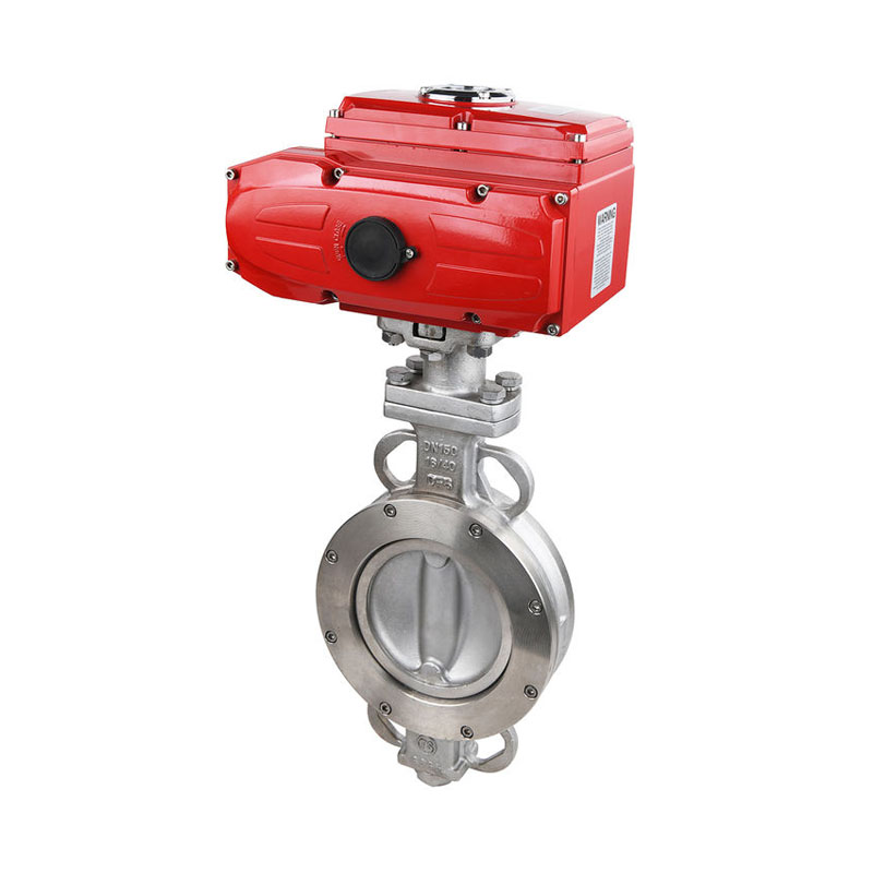 RETZ进口品质 电动三偏芯硬密封蝶阀