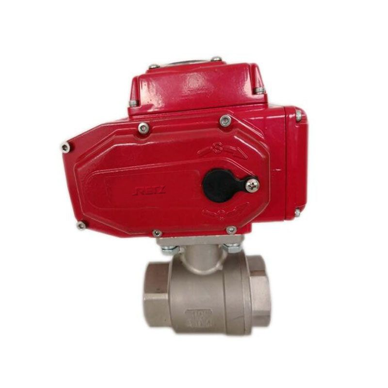 RETZ进口品质 电动内螺纹V型球阀