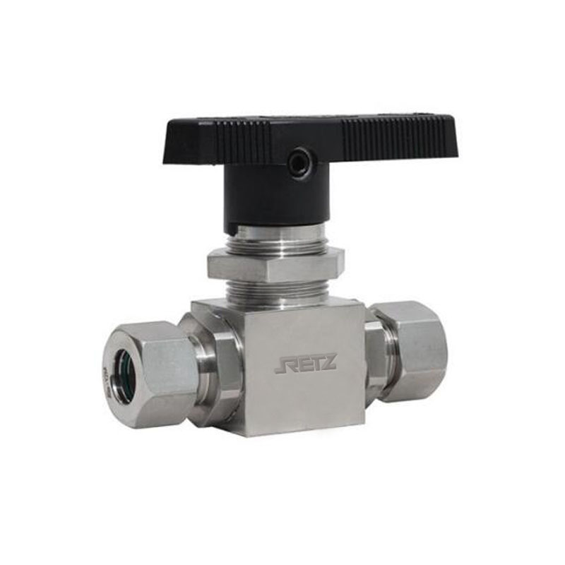 RETZ进口品质 带面板安装塑料手柄球阀