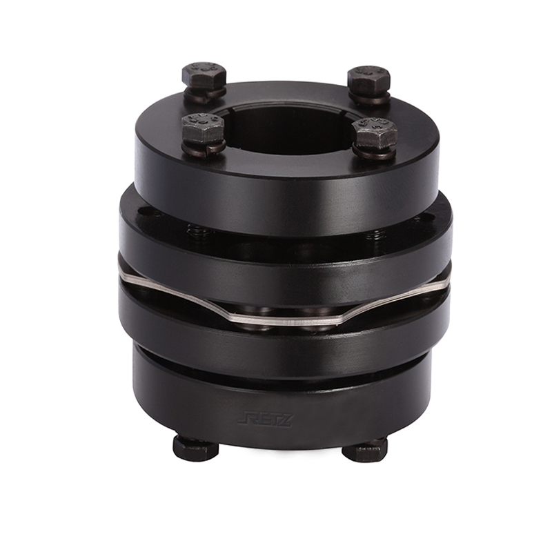 RETZ进口品质 八螺丝高刚性单膜片账套联轴器(45#钢)