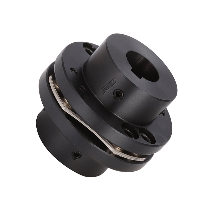 RETZ进口品质 八螺丝键槽式高刚性双台阶单膜片联轴器(45#)