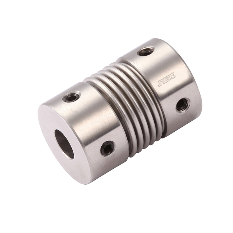 RETZ进口品质 不锈钢顶丝式波纹管联轴器 