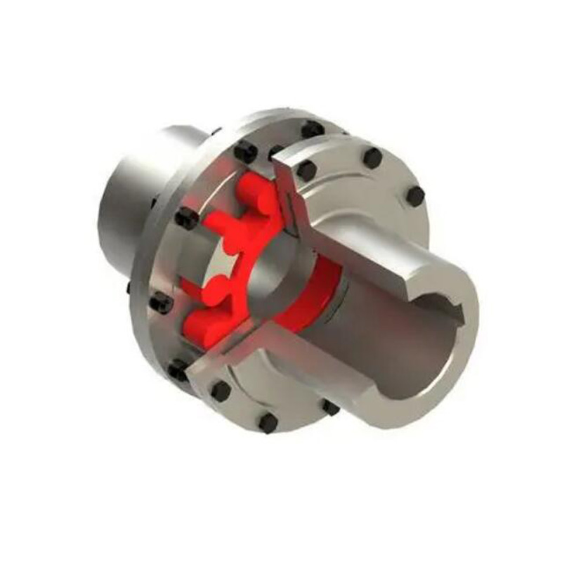 RETZ进口品质 法兰弹性星形联轴器(45#钢)