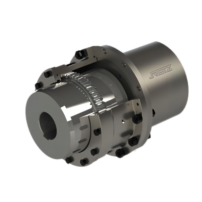 RETZ进口品质 GICLZ接中间轴型鼓形齿式联轴器