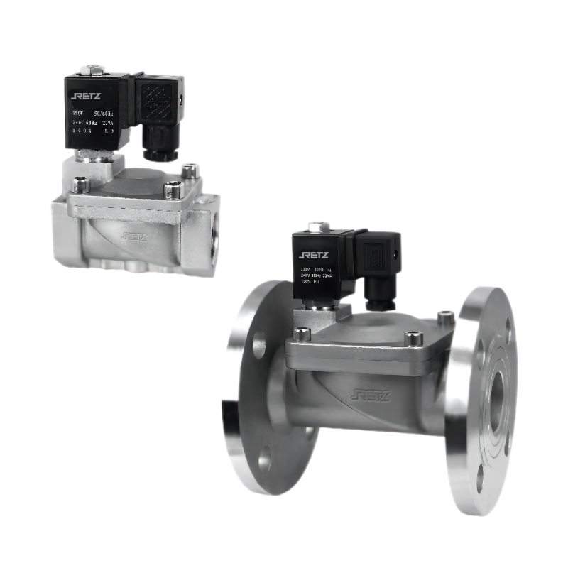 RETZ进口品质 不锈钢二位二通电磁阀