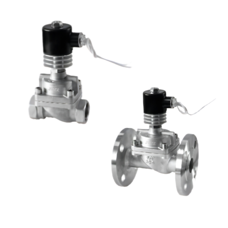 RETZ进口品质 不锈钢中温电磁阀
