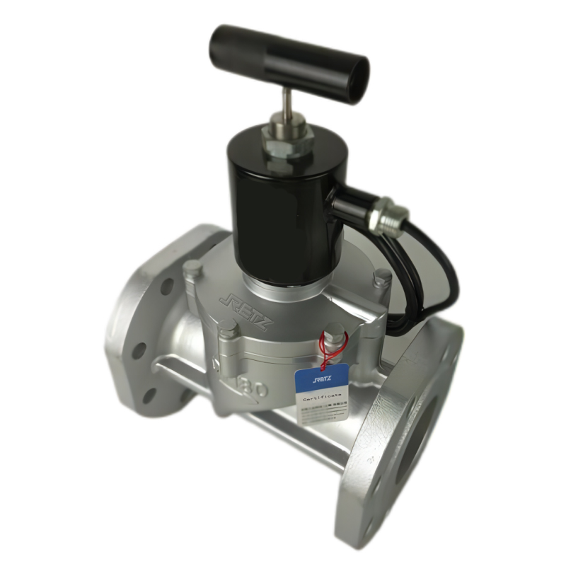 RETZ进口品质 燃气紧急切断电磁阀(带手动控制)