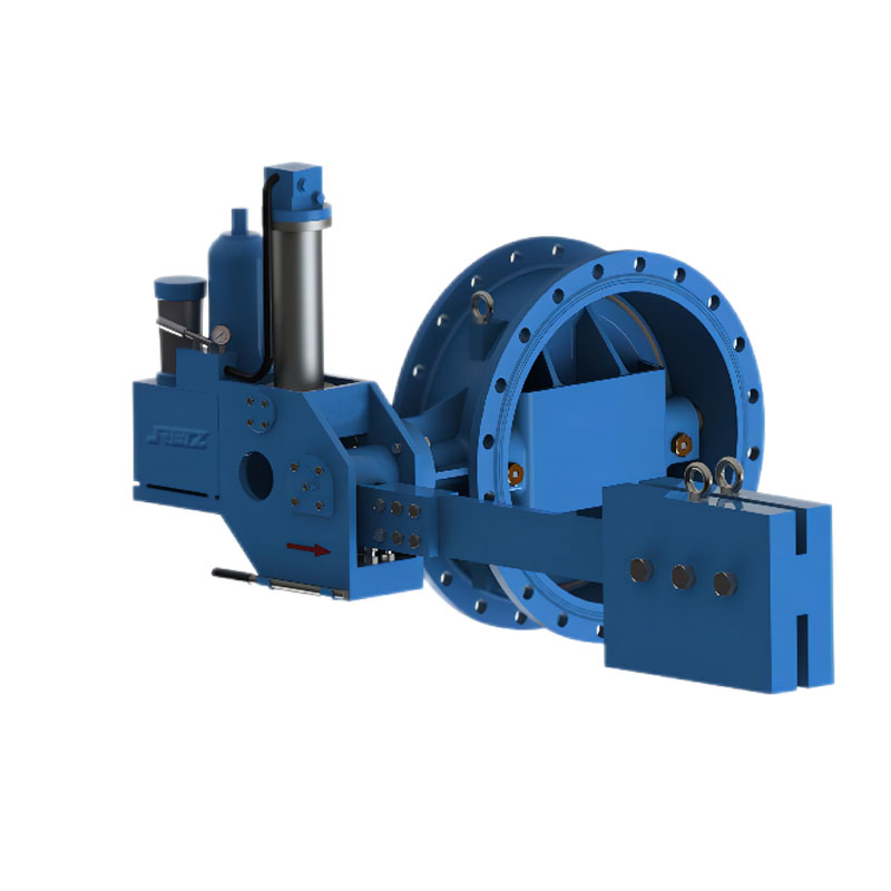 RETZ进口品质  重锤式液控止回蝶阀