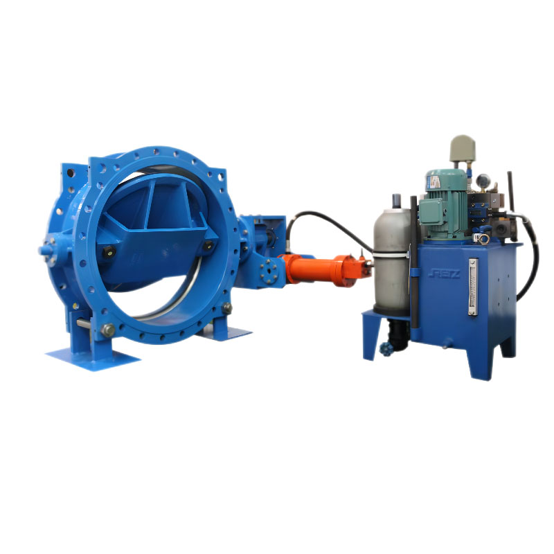 RETZ进口品质 蓄能器式液控止回蝶阀