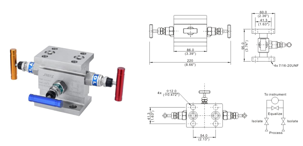进口U-V3-FL-FL-H 仪表三阀组结构.jpg